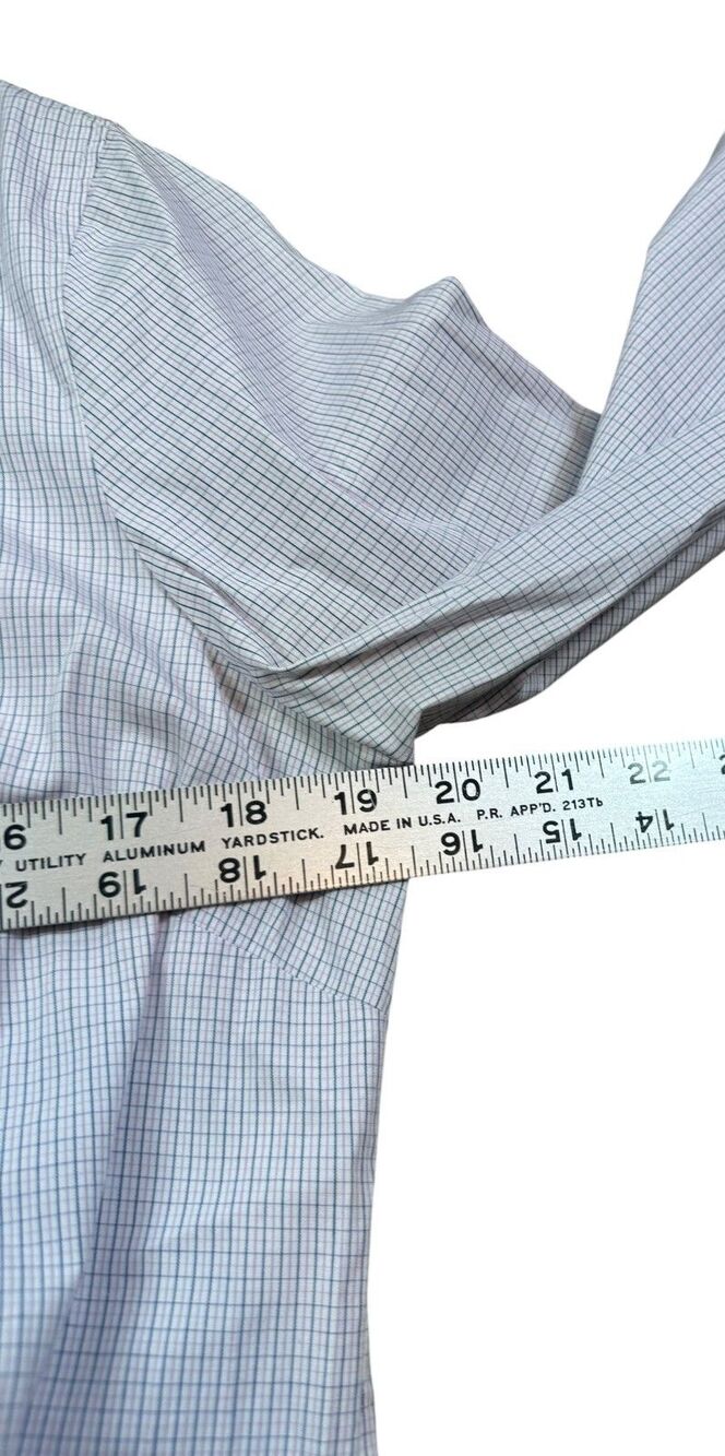 J Crew Button Up Shirt Womens Size Medium Haberdashery Poplin Long Sleeve Light - Picture 6 of 7